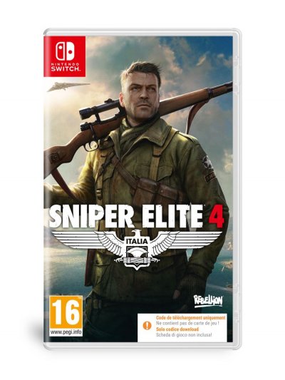 JUST FOR GAMES Sniper Elite 4 (code De T&eacute;l&eacute;chargement) SWITCH