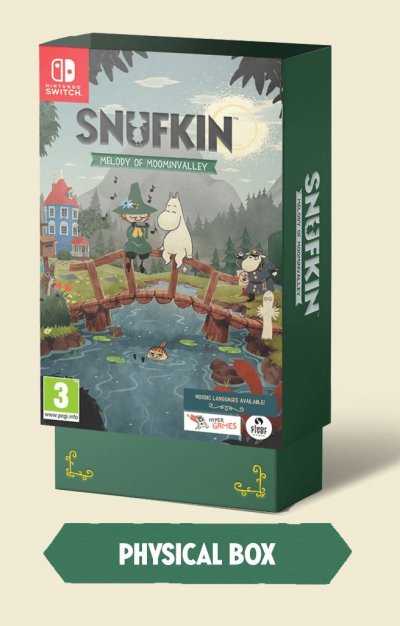 CLEAR RIVER Snufkin Melody Of Moominvalley Deluxe Edition Nintendo Switch - Neuf