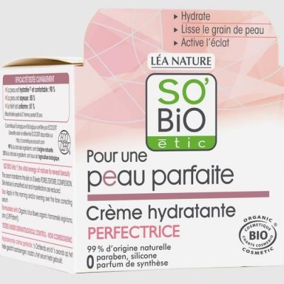 LEA NATURE SO BIO ETIC SO'BiO &eacute;tic Cr&egrave;me Hydratante Perfectrice pour une Peau Parfaite 50 ml