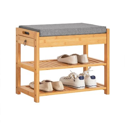 Sobuy - Banc de Rangement &Eacute;tag&egrave;re &agrave; chaussures &reg; FSR49-N