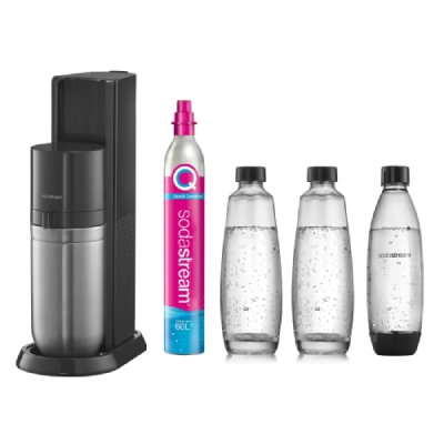 SODASTREAM Soda Duo Promopack Titan 3 Flas. Bk
