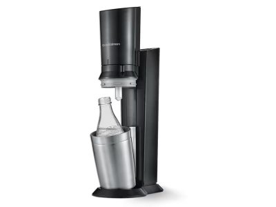 SODASTREAM  Crystal 3.0 Machine &agrave; Eau P&eacute;tillante + 3 karafki bouteilles en verre