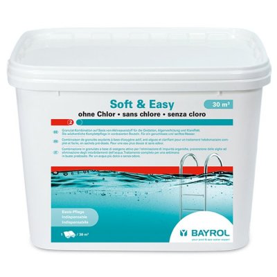 BAYROL Soft and Easy oxyg&egrave;ne actif en sachets pour 30 m&sup3;