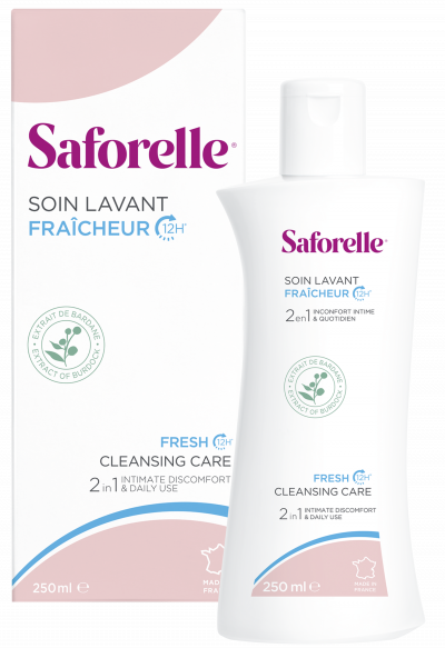Soin Lavant Intime Fra&icirc;cheur Saforelle - Le Flacon De 250ml