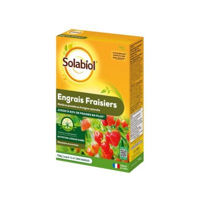SOLABIOL  SOFRAY750 Engrais Fraisiers Et Petits Fruits 750 G, Incolore