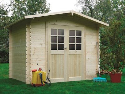 SOLID  Abri de Jardin Bois Dresden 19mm (248 x 198 cm)