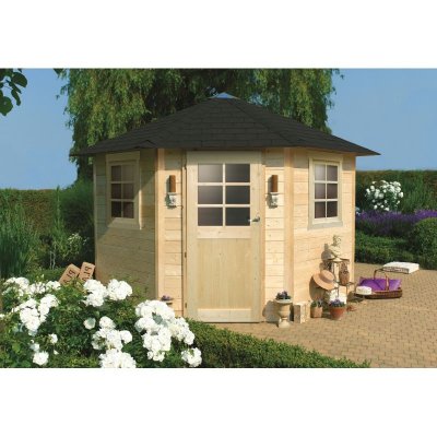 SOLID  Abri de Jardin Bois Nancy 28mm (255x255cm)