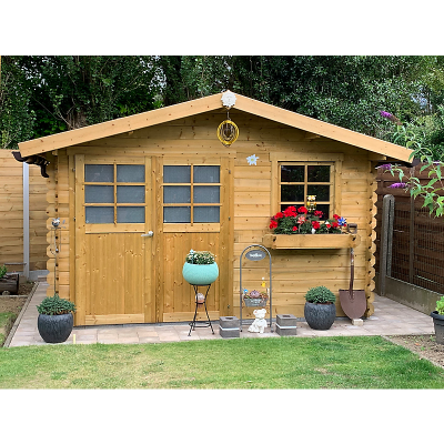 SOLID  Abri de jardin CHIMAY 3580X2980