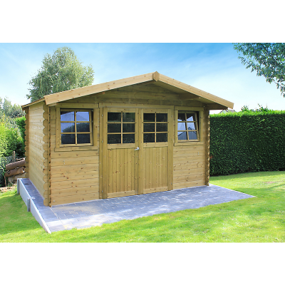 SOLID  Abri de jardin DOLE 3880X2980