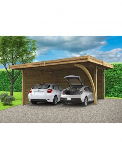 SOLID  Carport Combination 506,4x606,4cm