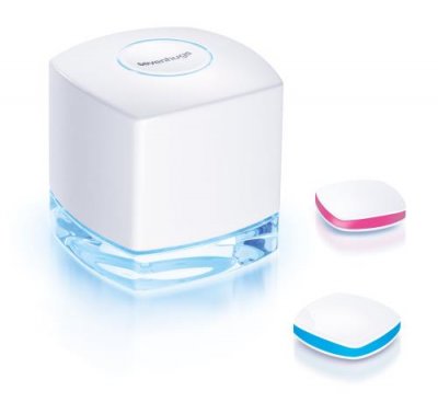 SEVENHUGS Solution Connect&eacute;e de Suivi du Sommeil hugOne + 2 Capteurs Minihugs 