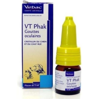 VIRBAC Solution Oculaire Vt Phak Chien Et Chat