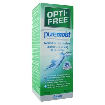 OPTIFREE Solution pour lentilles de contact Opti-Free Puremoist 300ml
