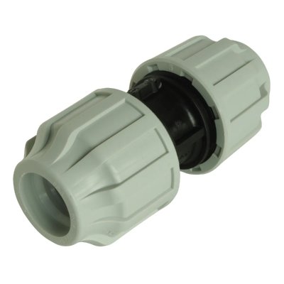 BLANC HABITAT SOMATHERM Raccord plastique PER - Coude centre PER - &Oslash; 32