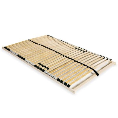 VIDAXL Sommier &agrave; lattes avec 28 lattes 7 zones 140 x 200 cm  n/a