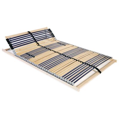 VIDAXL Sommier &agrave; lattes avec 42 lattes 7 zones 100 x 200 cm  n/a