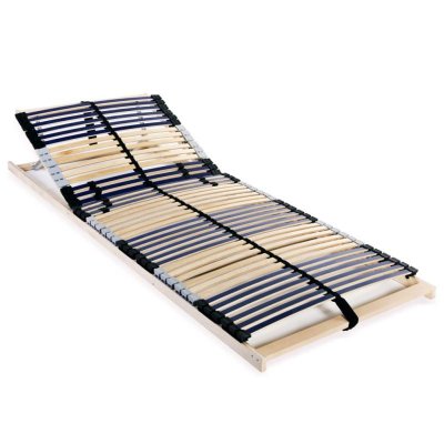 VIDAXL Sommier &agrave; lattes avec 42 lattes 7 zones 70 x 200 cm  n/a