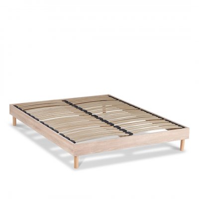 MAISON AUBERTIN Sommier &agrave; lattes en KIT- Bois - Couleur naturelle - 140 x 190 cm