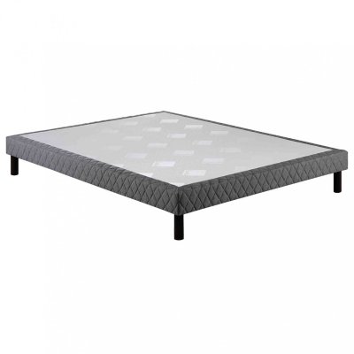  Sommier Epeda confort ferme dominance 90x190 - Blanc