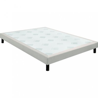 EPEDA Sommier  Nature Ferme - Chenill&eacute; Lin 160x200 avec 2 sommiers
