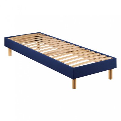MERINOS Sommier  SELF KIT 90x200 Bleu Nuit Chin&eacute;