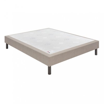 EPEDA Sommier Nature Medium 3Z , 18 cm 2 x 100 x 200 cm Chin&eacute; Naturel