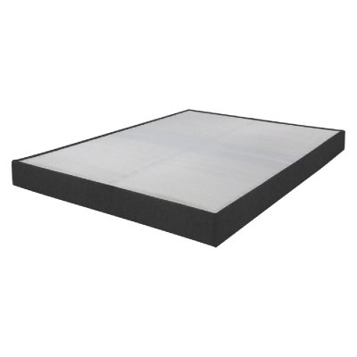 EBAC Sommier tapissier 120x190 Omega anthracite 2x18 lattes