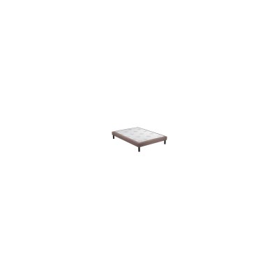 EPEDA Sommier tapissier  confort ferme d&eacute;co 100x200