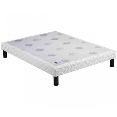 EPEDA Sommier tapissier  Confort Ferme D&eacute;co 160x200