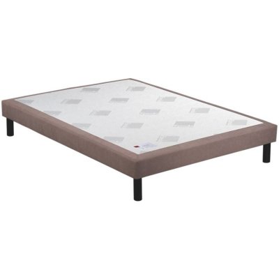 EPEDA Sommier tapissier  confort ferme d&eacute;co 90x200