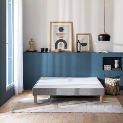 BULTEX Sommier tapissier VIGOROSO Confort Ferme 140x190 avec 2 sommiers