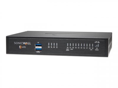 SONICWALL  TZ470 - Dispositif de s&eacute;curit&eacute; - GigE, 2.5 GigE - bureau