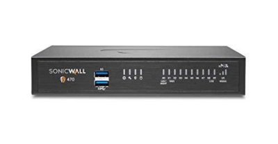 SONICWALL  Tz470 High Availability Firewall Noir