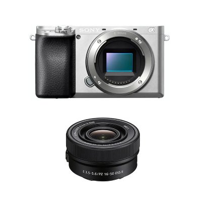 SONY  A6100 argent + 16-50 mm 