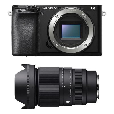 SONY  ALPHA 6100 Noir + SIGMA 16-300mm f/3.5-6.7 DC OS Contemporary