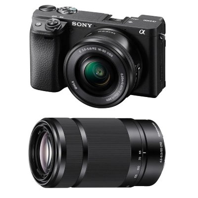 SONY  Alpha 6400 Noir + 16-50 + 55-210 