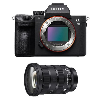 SONY  Alpha 7 III + SIGMA Objectif 24-70mm f/2.8 DG DN II ART Garanti 3 ans