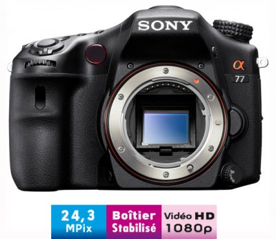 SONY  Alpha 77 body noir