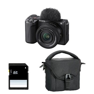 SONY  ALPHA ZV-E10 II NOIR + 16-50 PZ + Sac + SD 8 Go
