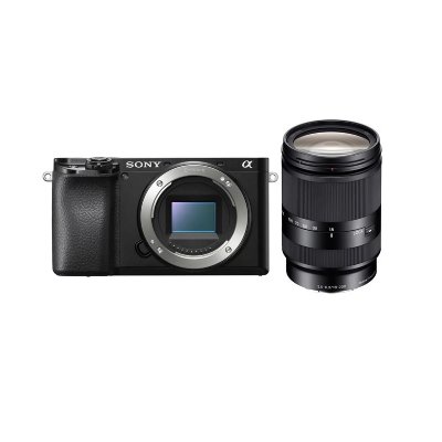 SONY  appareil photo hybride alpha 6100 noir + 18-200 le