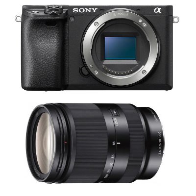 SONY  appareil photo hybride alpha 6400 noir + 18-200 le