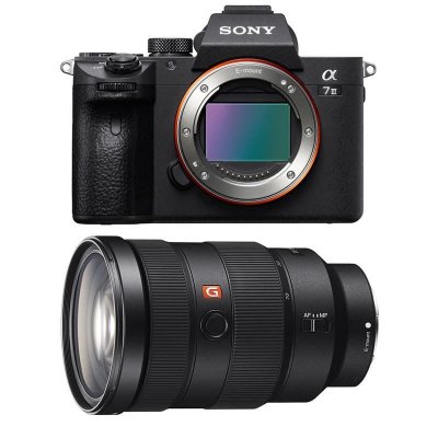 SONY  appareil photo hybride alpha 7 III + fe 24-70 f/2.8 gm 