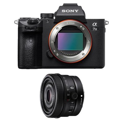 SONY  appareil photo hybride alpha 7 III + fe 40mm f/2.5 