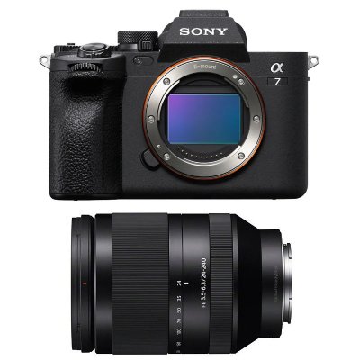SONY  appareil photo hybride alpha 7 iv + fe 24-240 