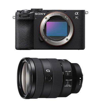 SONY  appareil photo hybride alpha 7c II noir + fe 24-105 