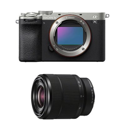 SONY  appareil photo hybride alpha 7c II silver + fe 28-70 