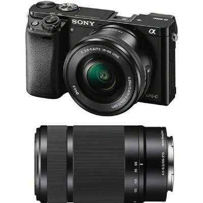 SONY  hybride a6000 noir 18-50 55-210