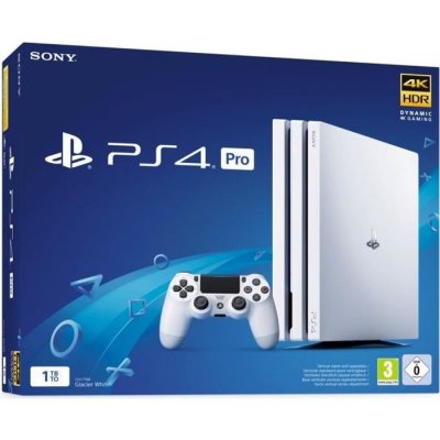 Sony Playstation 4 Pro B 1 To Blanche