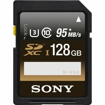 SONY  SF-G1UZ - Carte m&eacute;moire flash - 128 Go - UHS Class 3 / Class10 - SDXC UHS-I