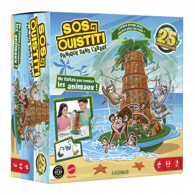 MATTEL SOS Ouistiti&nbsp;: Panique dans l&rsquo;arbre -  GAMES - HTW65 